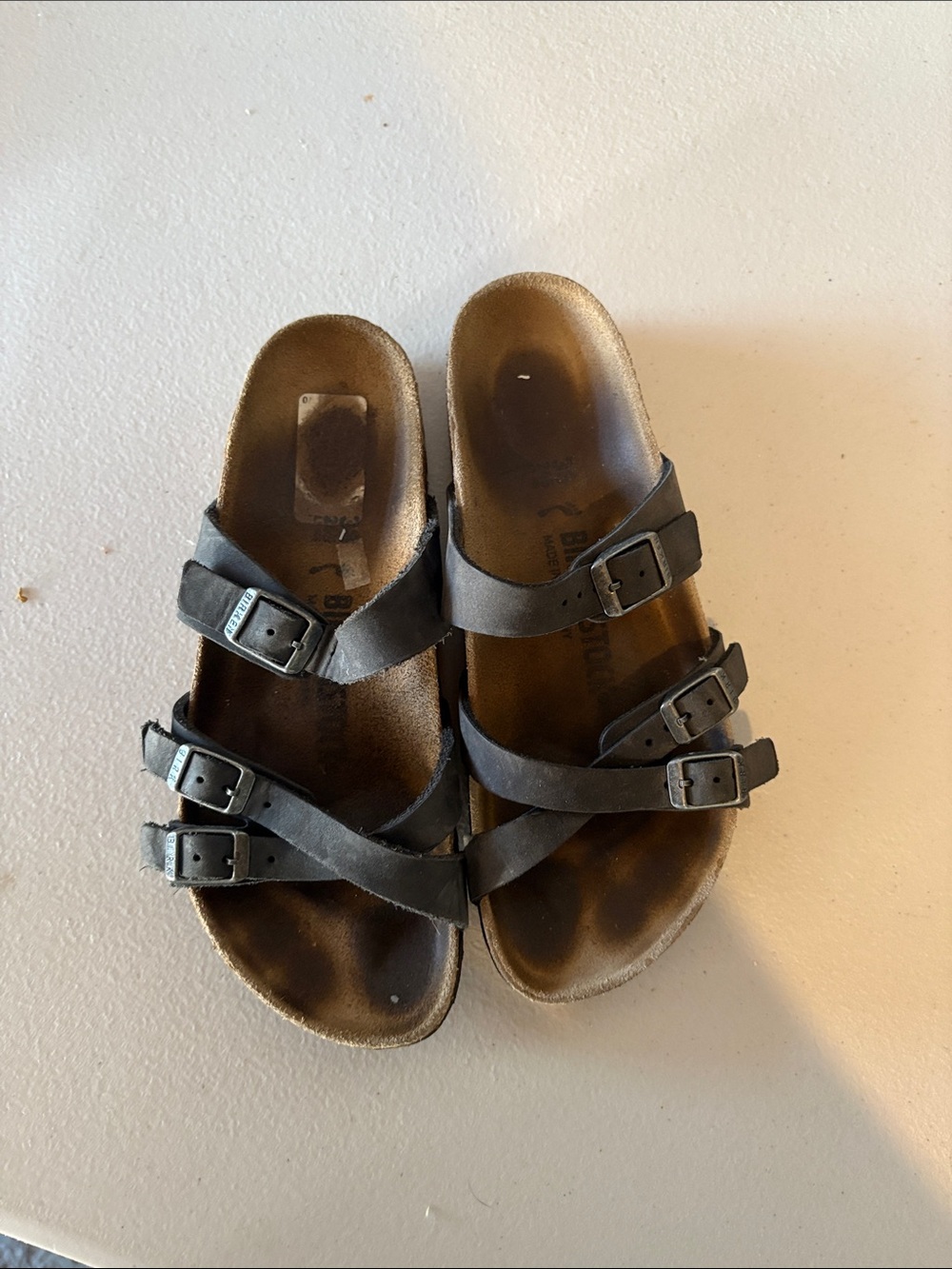 Birkenstock Women's Triple-Strap Sandals in Black